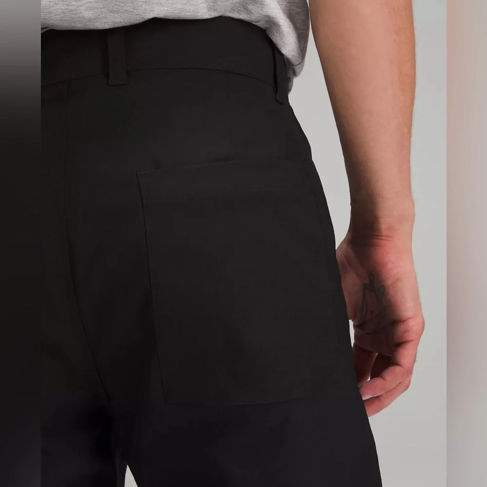 Lululemon Relaxed-Tapered Smooth Twill Trouser - NAVY - Picture 5 of 15